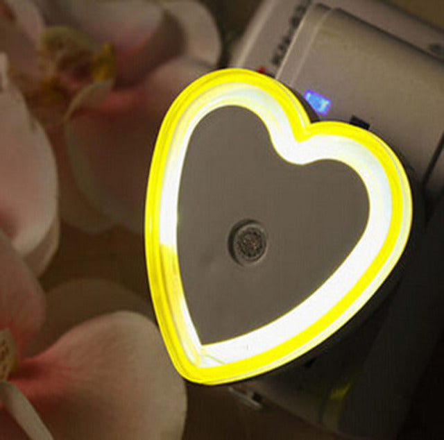 LED Night Light Mini Square and Round Light Sensor Control