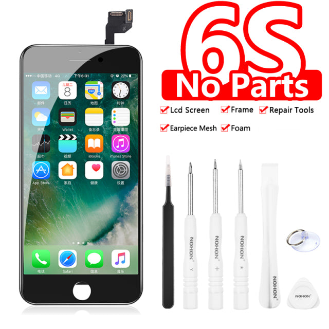 NOHON LCD Display Screen For iPhone 6 6S 7 8 Plus X XR XS MAX Original Replacement 3D Touch Digitizer Assembly Mobile Phone LCDs