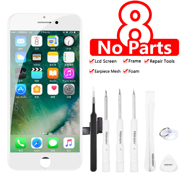 NOHON LCD Display Screen For iPhone 6 6S 7 8 Plus X XR XS MAX Original Replacement 3D Touch Digitizer Assembly Mobile Phone LCDs