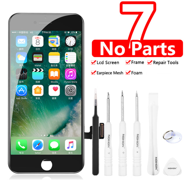 NOHON LCD Display Screen For iPhone 6 6S 7 8 Plus X XR XS MAX Original Replacement 3D Touch Digitizer Assembly Mobile Phone LCDs