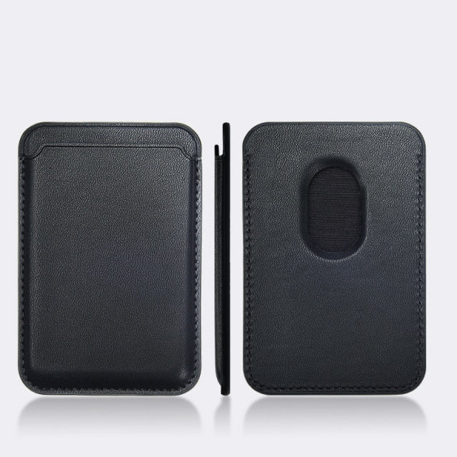 Luxury Leather Wallet Card Solt Bag For iPhone 12 13 Pro Max 13 Mini Magnetic Fashion Card Holder Back Case For iPhone 12 13Mini