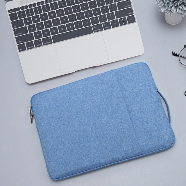 Waterproof Laptop Bag 11 14 16 13 15 Inch Case For MacBook Air Pro 2020 2021 Mac Book Computer Fabric Sleeve Cover Accessories