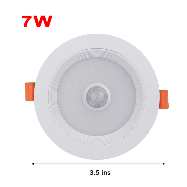 LED Spotlight Ceiling Downlight With PIR Motion Sensor Indoor Lighting