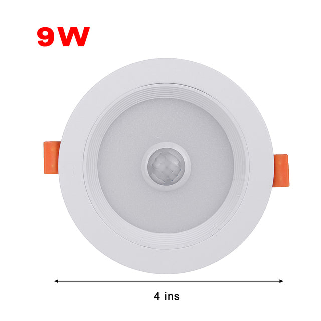 LED Spotlight Ceiling Downlight With PIR Motion Sensor Indoor Lighting