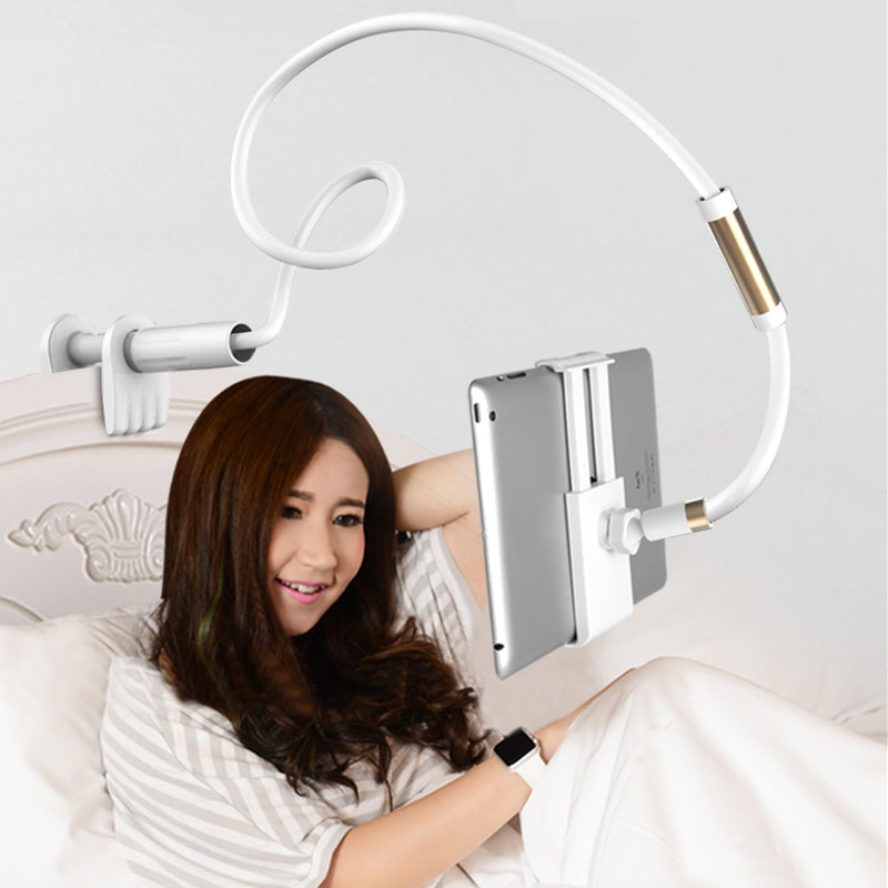 Desktop Phone Tablet Stands 130cm Tablet Holder Adjustable Mount For Tablet 4.0 To 10.6 inch Bed Tablet PC Stand Metal Support