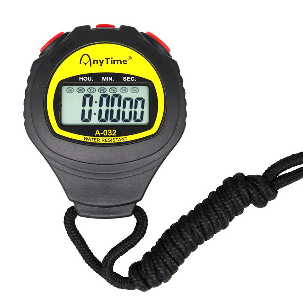 Professional Athletic Stopwatch Portable Outdoor Game Timer