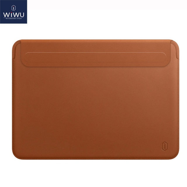 Newest Laptop Sleeve Case for MacBook Pro 13 A2338 M1 A2442 A2289 PU Leather Laptop Carry Sleeve for MacBook Pro 16.2 Case A2485