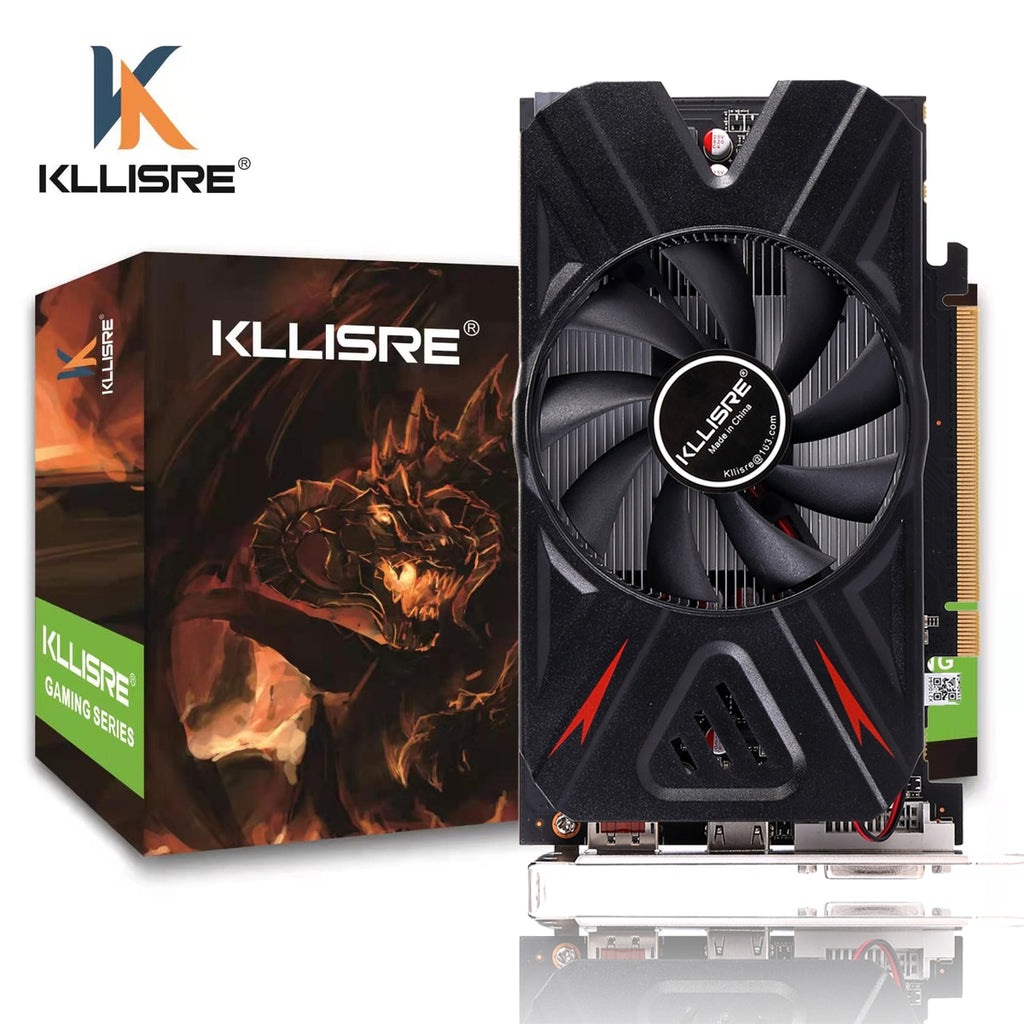 Kllisre RX 560 4GB RX 550 4GB New Graphic Card 128Bit GDDR5 Video Cards For AMD Radeon RX560 550 4G