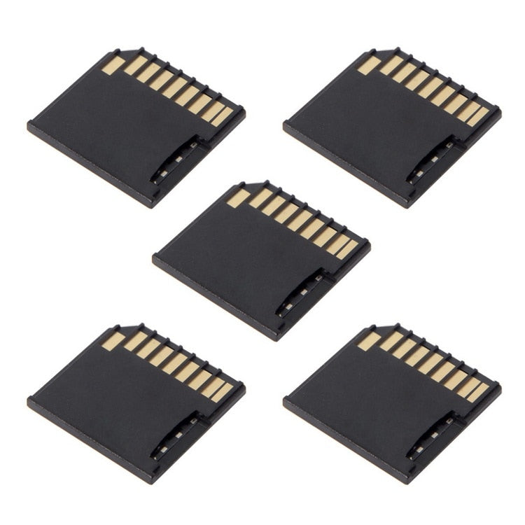 Micro SD TF To SD Card Kit Mini Adaptor Low Profile For VR Mac Air / Pro / Retina Black