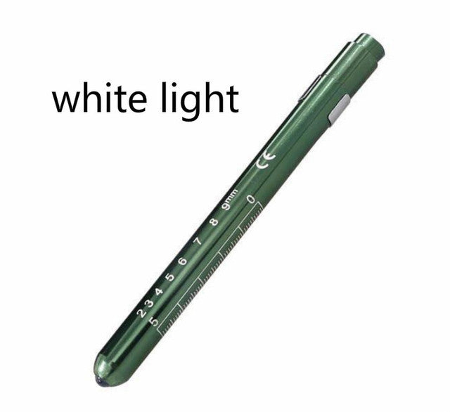 Reusable Portable LED Flashlight Medical First Aid Pen Light Torch Lamp