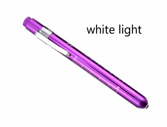 Reusable Portable LED Flashlight Medical First Aid Pen Light Torch Lamp