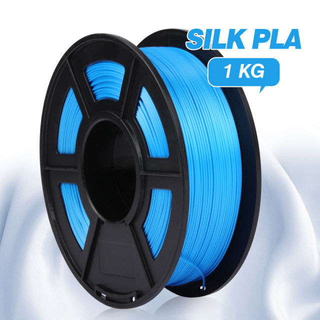 SUNLU SILK PLA 3D Filament 1.75MM PLA Filament Silk Texture 3D Printing Materials 1KG With Spool