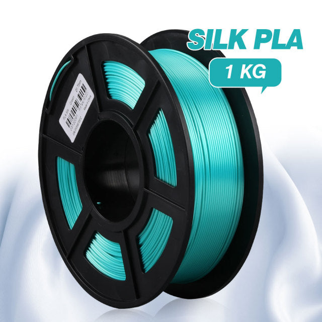 SUNLU SILK PLA 3D Filament 1.75MM PLA Filament Silk Texture 3D Printing Materials 1KG With Spool