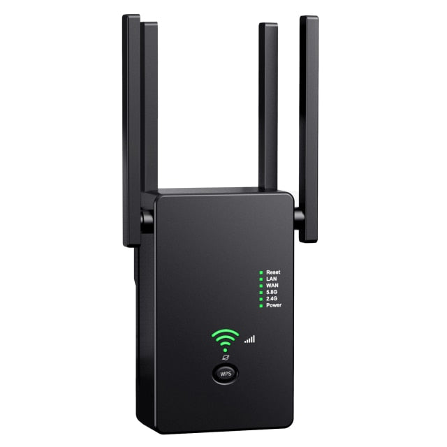 5G Wifi Repeater WiFi Amplifier 1200mbps Wireless Router 2.4G 5Ghz Internet Signal Amplifier Wi Fi Booster Wi-Fi Range Extender
