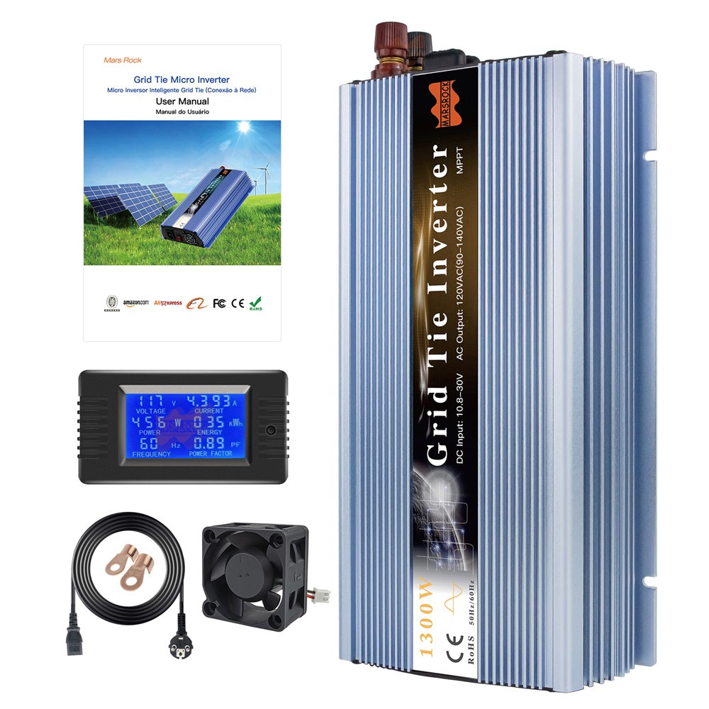 Mars Rock 1300W Grid Tie Inverter Micro Solar Power