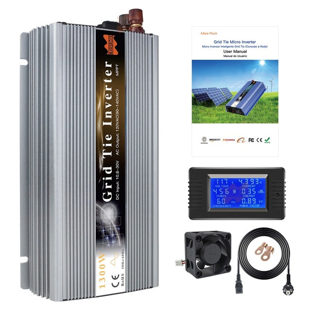 Mars Rock 1300W Grid Tie Inverter Micro Solar Power