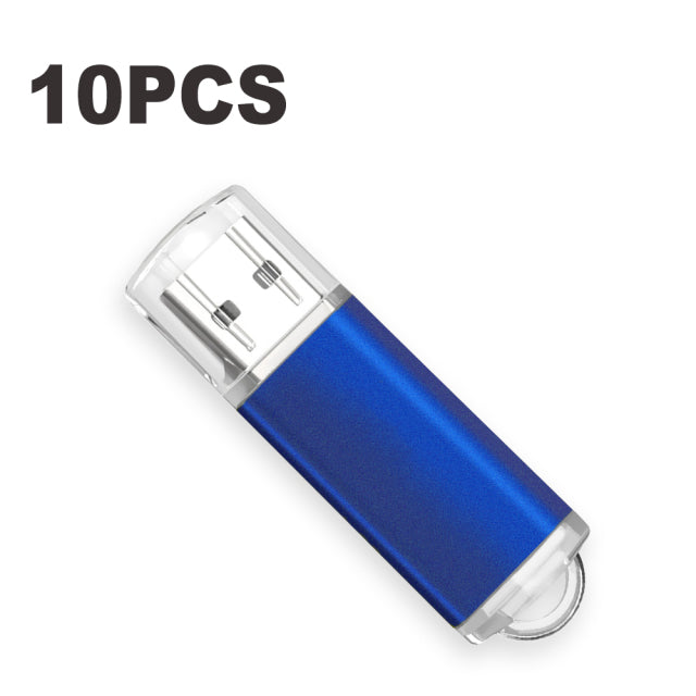 10PCS/lot Colour USB Flash Drive 2.0 4GB 8GB 16GB Mini Memory Stick Pendrive 32GB 64GB 128GB USB Stick  Flash Disk Custom Logo