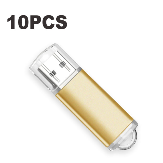 10PCS/lot Colour USB Flash Drive 2.0 4GB 8GB 16GB Mini Memory Stick Pendrive 32GB 64GB 128GB USB Stick  Flash Disk Custom Logo