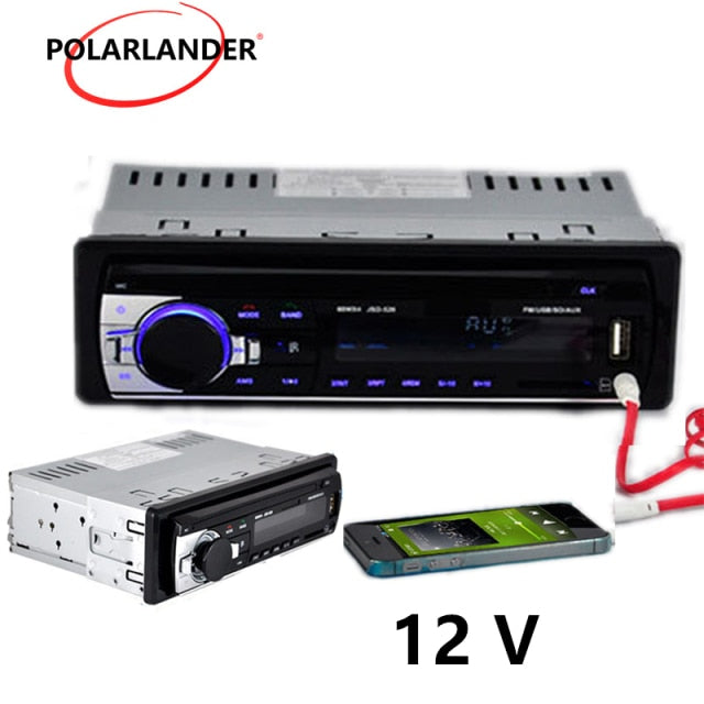 new car radio bluetooth car stereo 12V mp3 player car audio Bluetooth radio SD Card USB Port AUX IN PHONE 1 Din in dash 520