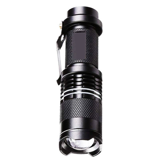 Bicycle Clip Front Light Bike Lamp Torch Flashlight