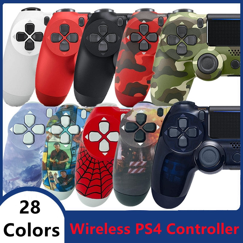 Wireless Joystick Mando PS4 Controller Gamepad 6-Axis Dual Shock Joypad For PS4Pro/PS4Slim/PC/Ipad/Tablet/iPhone/Andriod