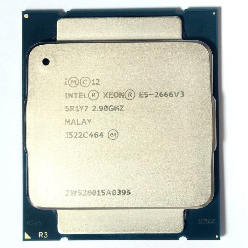 Intel Xeon E5 2666 V3 Processor SR1Y7 2.9Ghz 10 Core 135W Socket LGA 2011-3 CPU E5 2666V3