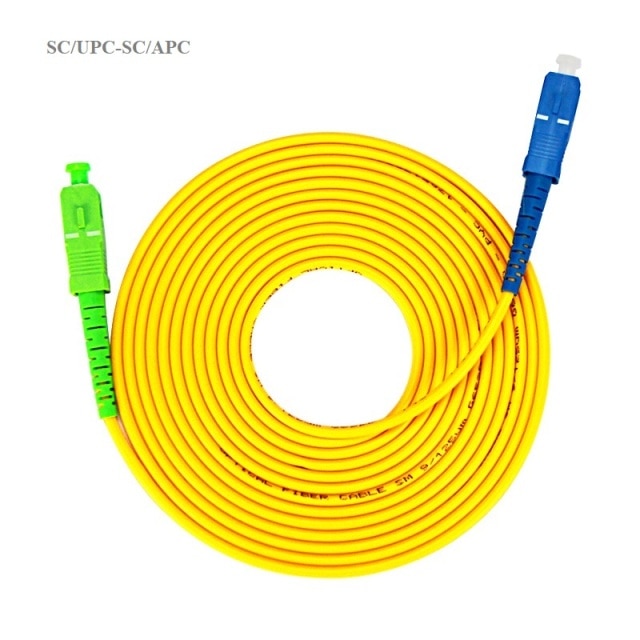 FC to FC SC to SC LC to LC  ST to ST SC to SC  Fiber Patch Cord Jumper Cable SM Simplex Single Mode Optic for Network 3m 5m 10m