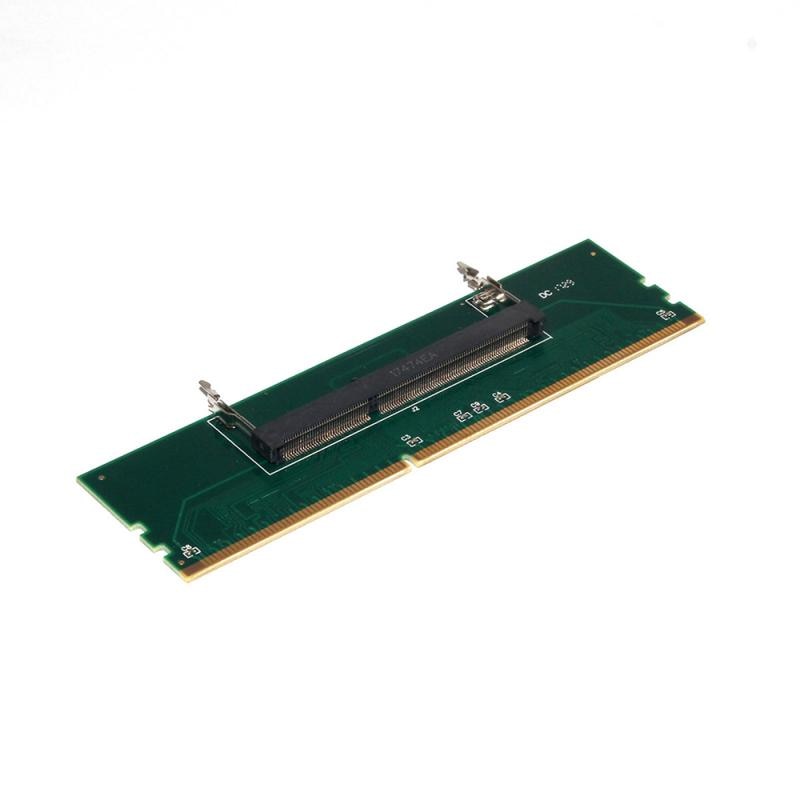 DDR3 Laptop SODIMM to Desktop DIMM RAM Adapter Expansion Card PC Memory Connector Card 204-Pin Interface Mayitr