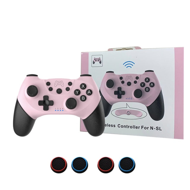 Bluetooth-compatible Pro Gamepad for N-Switch NS-Switch NS Switch Console Wireless Gamepad Video Game USB Joystick Control