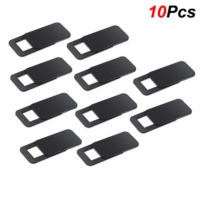 20Pcs Square Ultra Thin Lens WebCam Cover Slider Laptops Camera Cover For Phone iPad PC Macbook Tablet Universal Privacy Sticker