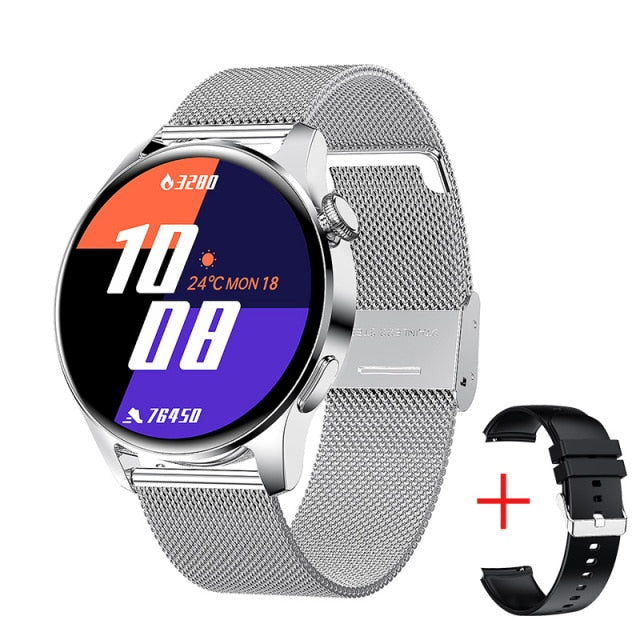 LIGE 2022 New Luxury Fashion Men&#39;s Smart Watch Bluetooth Smart Heart Rate Monitoring IP67 Waterproof Watch Men&#39;s Call + Box