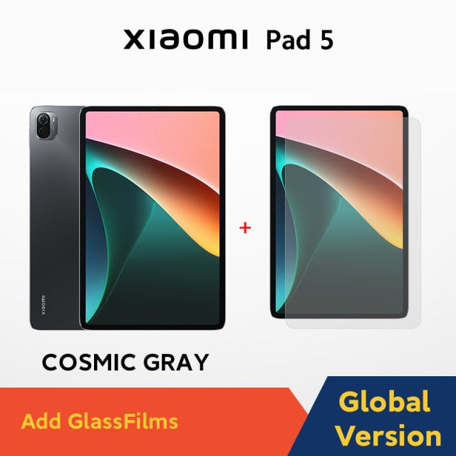 World Premiere Global Version Xiaomi Mi Pad 5  11&#39;&#39; WQHD+ 120Hz Display Snapdragon 860 4 Stereo Speakers 8720mAh MI Tablet 5