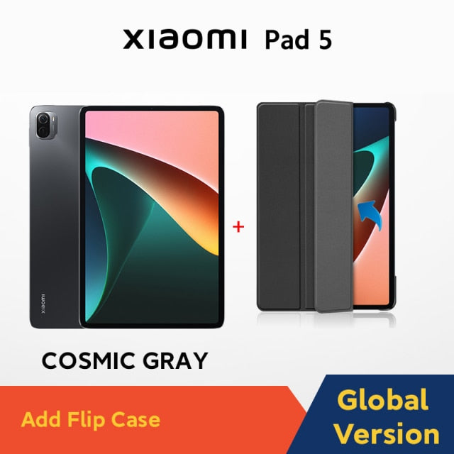 World Premiere Global Version Xiaomi Mi Pad 5  11&#39;&#39; WQHD+ 120Hz Display Snapdragon 860 4 Stereo Speakers 8720mAh MI Tablet 5