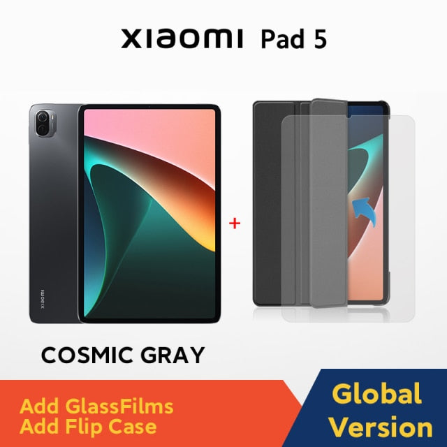 World Premiere Global Version Xiaomi Mi Pad 5  11&#39;&#39; WQHD+ 120Hz Display Snapdragon 860 4 Stereo Speakers 8720mAh MI Tablet 5