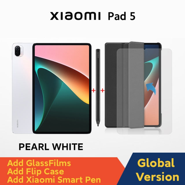 World Premiere Global Version Xiaomi Mi Pad 5  11&#39;&#39; WQHD+ 120Hz Display Snapdragon 860 4 Stereo Speakers 8720mAh MI Tablet 5