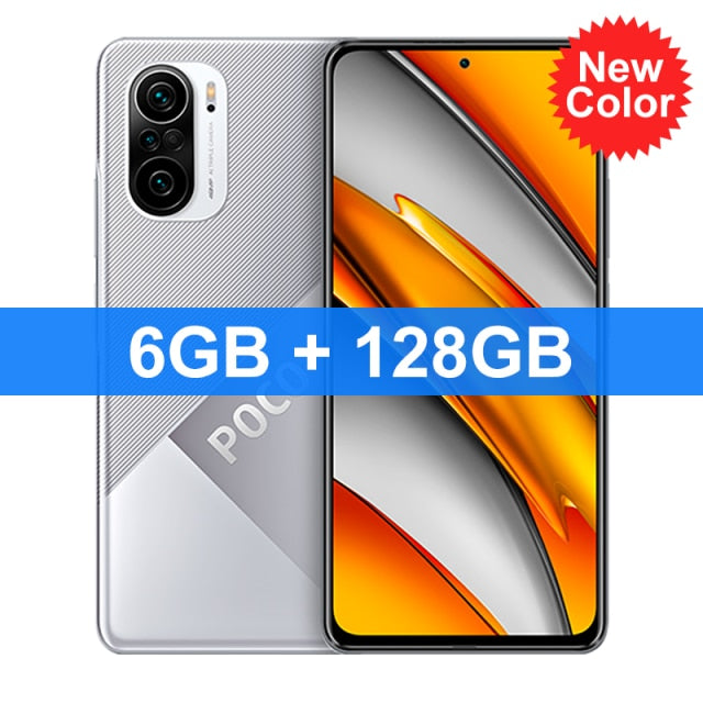 POCO F3 Global Version 5G Smartphone Snapdragon 870 Octa Core 128GB/256GB 6.67&quot;120Hz E4 AMOLED Display