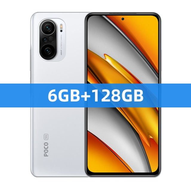 POCO F3 Global Version 5G Smartphone Snapdragon 870 Octa Core 128GB/256GB 6.67&quot;120Hz E4 AMOLED Display