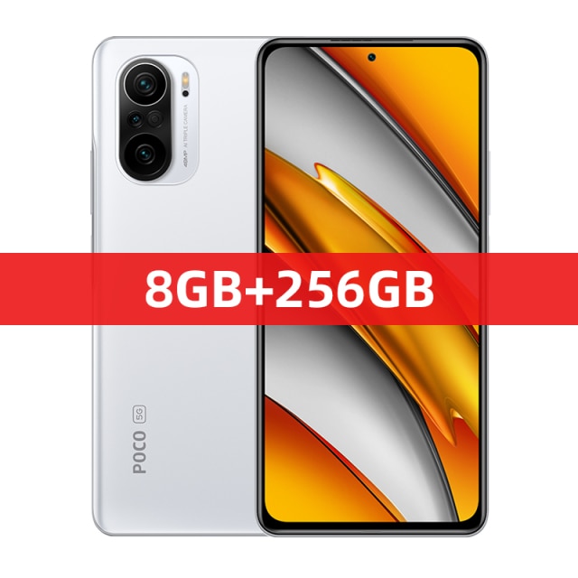 POCO F3 Global Version 5G Smartphone Snapdragon 870 Octa Core 128GB/256GB 6.67&quot;120Hz E4 AMOLED Display