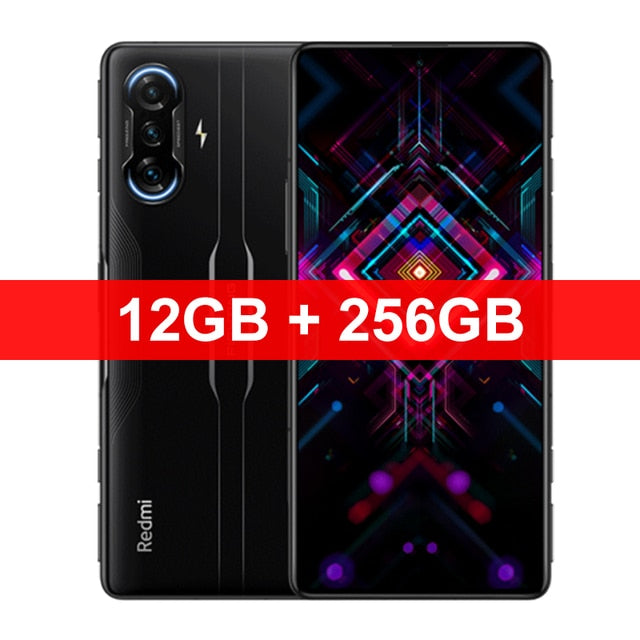 Global ROM Xiaomi Redmi K40 Gaming Edition 5G Smartphone 12GB+256GB ROM Dimensity 1200 Octa Core 120Hz Display 67W Charging