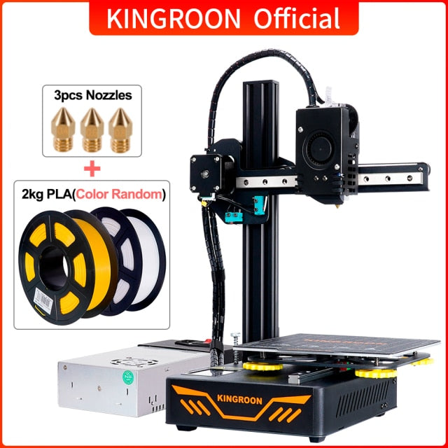 KINGROON KP3S 3D Printer High Precision Printing Upgraded DIY FDM 3d printer Kit Touch Screen KP3S Printing Size 180*180*180mm