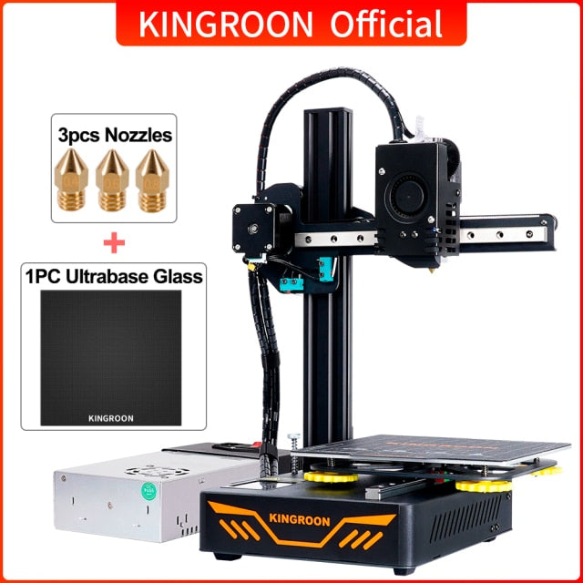 KINGROON KP3S 3D Printer High Precision Printing Upgraded DIY FDM 3d printer Kit Touch Screen KP3S Printing Size 180*180*180mm