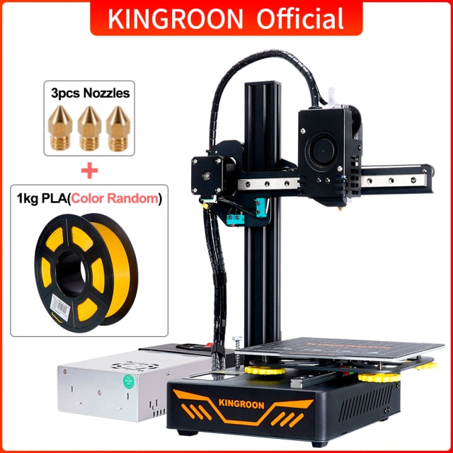 KINGROON KP3S 3D Printer High Precision Printing Upgraded DIY FDM 3d printer Kit Touch Screen KP3S Printing Size 180*180*180mm