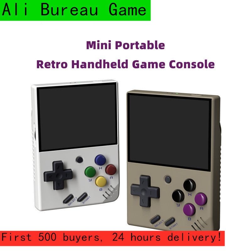 MIYOO-mini Portable Retro Handheld Game Console 2.8 Inch IPS HD Screen Gaming Console for Player Machine Classic Gaming Emulator
