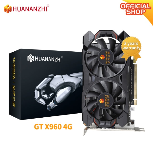 HUANANZHI GTX 650 760 950 960 970 1050TI 1060 2G 4G 6G Graphics Card RX 550 560 4G GDDR4 GDDR5 VGA HDMI-Compatibl Video Cards