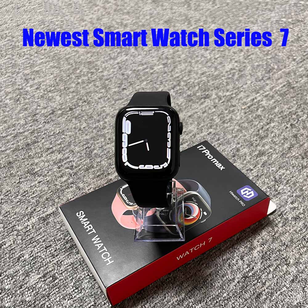 2022 IWO13 PRO SmartWatch I7ProMax Watch Series 7 Bluetooth Call i7 PRO MAX Smart Watch i7 Heart Rate Clock PK X8MAX T500 W27PRO