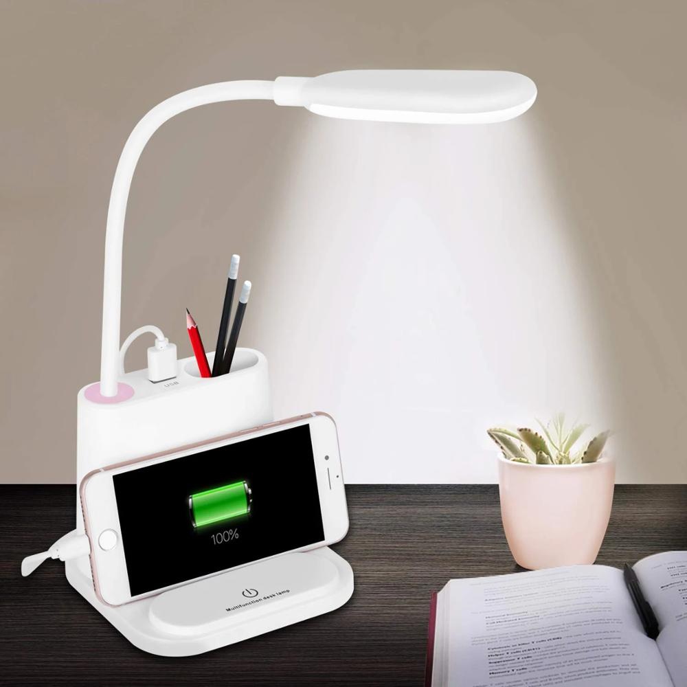 LED Desk Lamp, Rechargeable Lamp