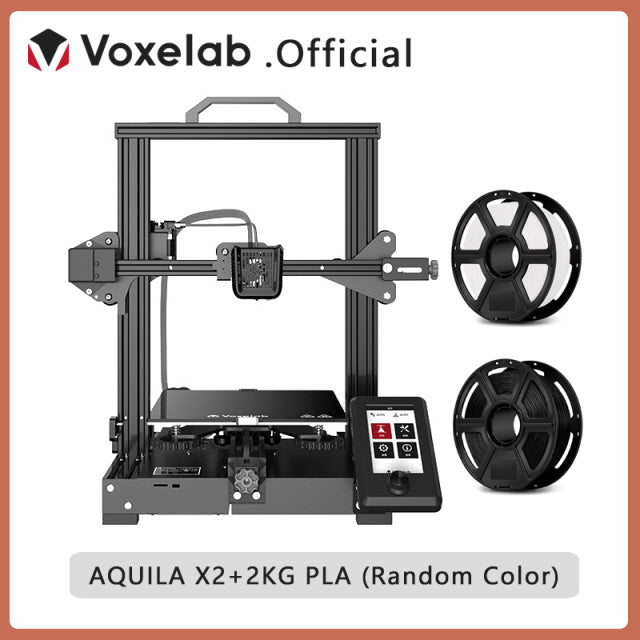 Voxelab Aquila DIY 3D Printer Kit Silent Mainboard Resume Printing Carborundum Glass Bed Large Size 3d Printer impresora 3d