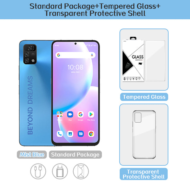 [24H Shipping]UMIDIGI A11 Pro Max 4/8GB+128GB Global Version 6.8&quot;FHD+Screen Helio G80 48MP AI Triple Camera 5150mAh Smartphone