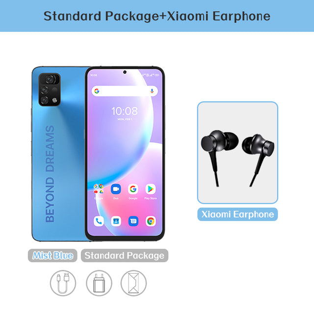 [24H Shipping]UMIDIGI A11 Pro Max 4/8GB+128GB Global Version 6.8&quot;FHD+Screen Helio G80 48MP AI Triple Camera 5150mAh Smartphone