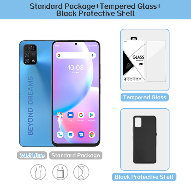 [24H Shipping]UMIDIGI A11 Pro Max 4/8GB+128GB Global Version 6.8&quot;FHD+Screen Helio G80 48MP AI Triple Camera 5150mAh Smartphone